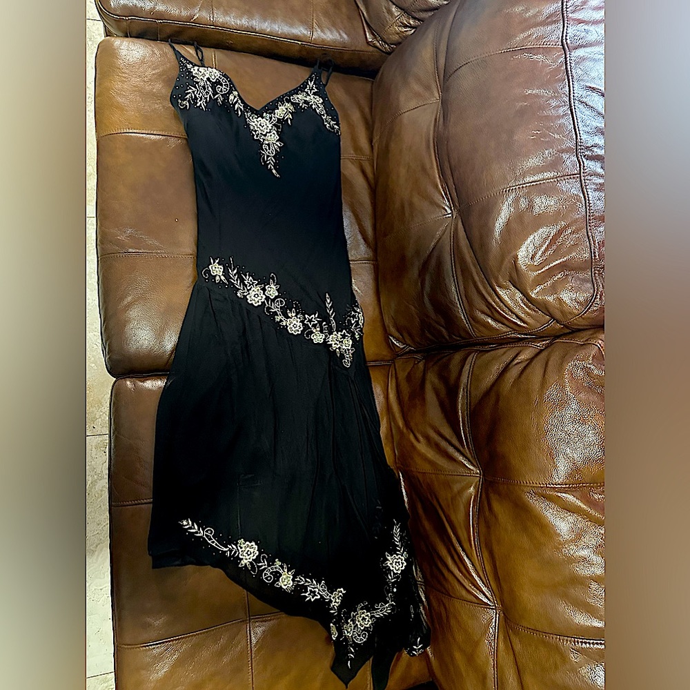 Women Black MARINA dress size 10 for $40